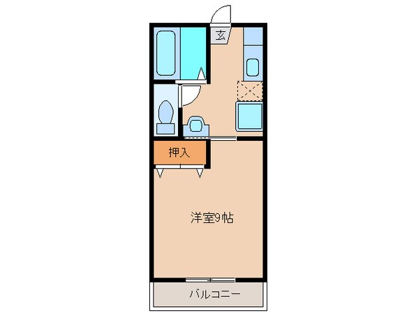 エルジ－ナの物件間取画像